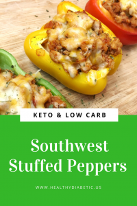 Southwest Stuffed Peppers Low Carb - Keto Healthy