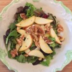 healthy fall salad - healthy thanksgiving salad