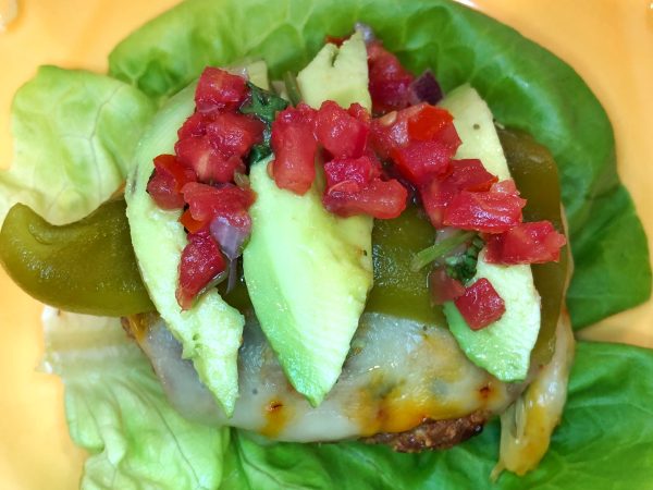 green chile turkey burgers recipe -healthy turkey burger recipe