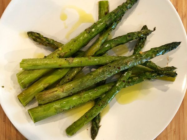 Lemon Parmesan Asparagus - Rosted Asparagus Recipe for Diabetes