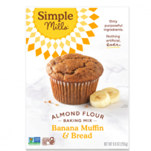 simple mills banana nut muffin